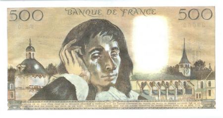France 500 Francs Pascal - 08-01-1987 Série F.250