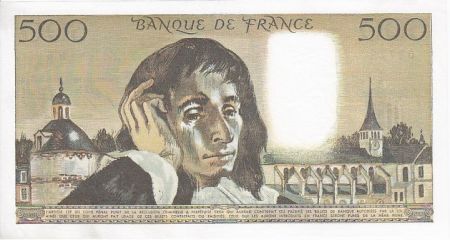 France 500 Francs Pascal - 1968