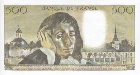 France 500 Francs Pascal - 1972