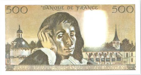 France 500 Francs Pascal - 1977 - X.86