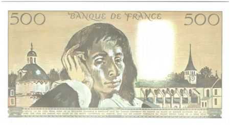 France 500 Francs Pascal - 1984 Fauté