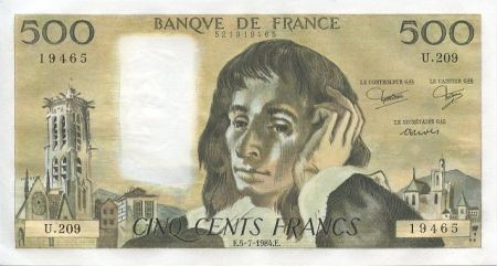 France 500 Francs Pascal - 1984 U.209