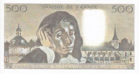 France 500 Francs Pascal - 1985