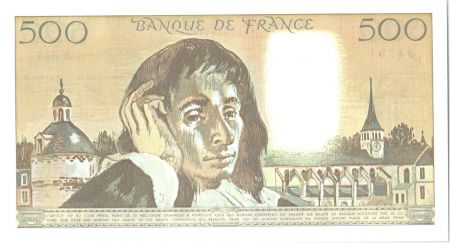 France 500 Francs Pascal - 1991 - F.348