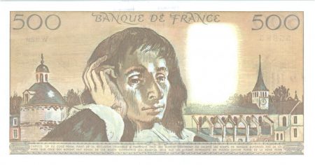 France 500 Francs Pascal - 1991 Fauté - W.329