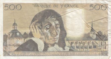 France 500 Francs Pascal - 22-01-1984 - Série F.260