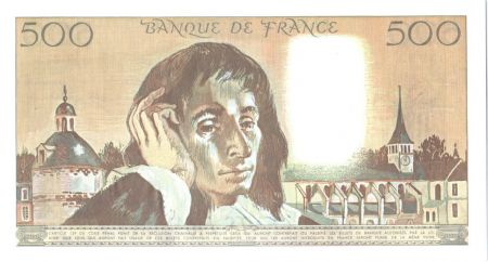 France 500 Francs Pascal - 5-5-1988 - T.279