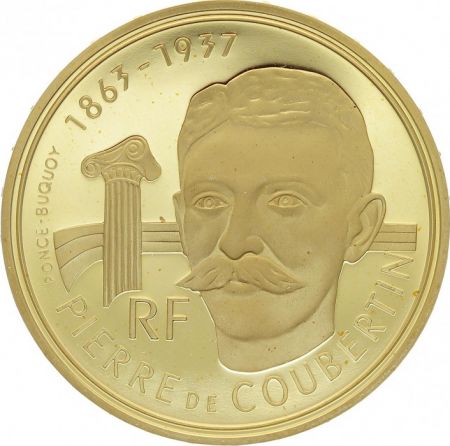 France 500 Francs Pierre de Coubertin - JO Albertville 1991-1992