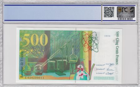 France 500 Francs Pierre et Marie Curie - 1994 - PCGS 67OPQ