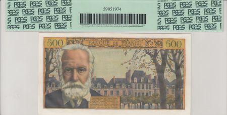 France 500 Francs Victor Hugo - 02/09/1954 - PCGS AU58