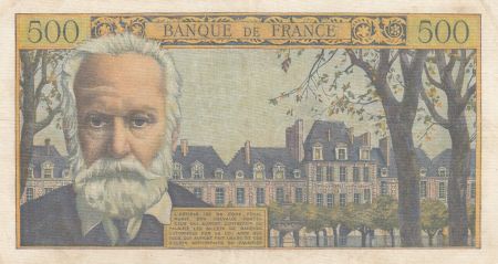 France 500 Francs Victor Hugo - 02-09-1954 Série G.41 - TB