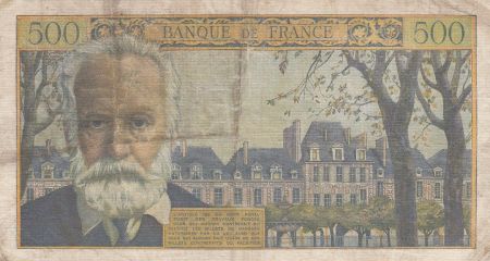 France 500 Francs Victor Hugo - 04-03-1954 Série C.19 - TB