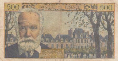 France 500 Francs Victor Hugo - 06-01-1955 Série P.51 - TB
