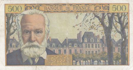 France 500 Francs Victor Hugo - 06-02-1958 Série L.95 - TB