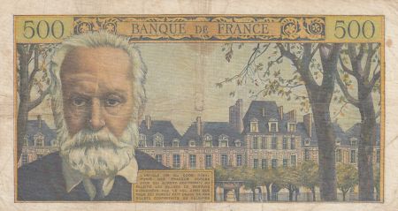 France 500 Francs Victor Hugo - 07-01-1954 Série A.9 - TB