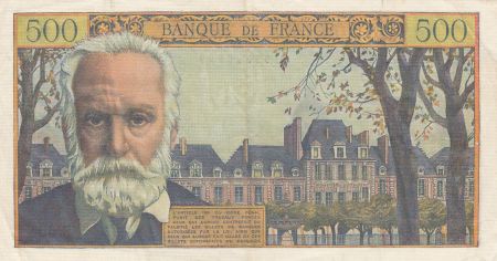 France 500 Francs Victor Hugo - 1954 0 1958 - TTB +