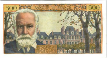 France 500 Francs Victor Hugo - 1954 Série D.45 69993