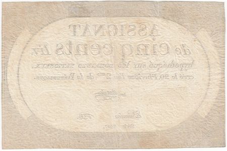 France 500 Livres 20 Pluviose An II - 8.2.1794 - Sign. Linreler