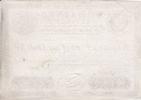 France 500 Livres Louis XVI - 29 Sept. 1790 - Série E Nº 9027
