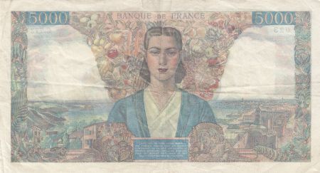 France 5000 Francs Empire Français - 05-07-1945 - Série C.772 - Fay.47.33