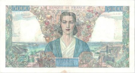 France 5000 Francs Empire Français - 13-09-1945 Série Z.1148
