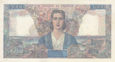 France 5000 Francs Empire Français - 18-04-1946 Série Z.2085