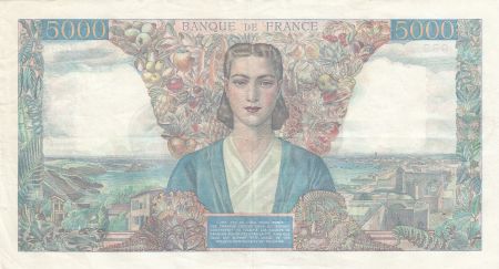 France 5000 Francs Empire Français - 28-05-1942 Série N.29 - TTB +