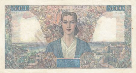 France 5000 Francs Empire Français - 31-05-1946 Série Y.2448-037