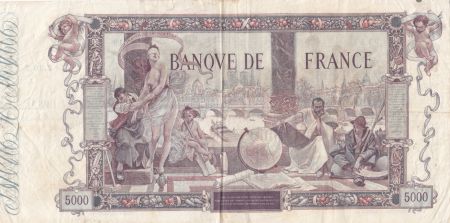 France 5000 Francs Flameng - 23-01-1918 Série Z.19- TTB