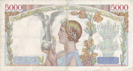 France 5000 Francs Victoire - 1938