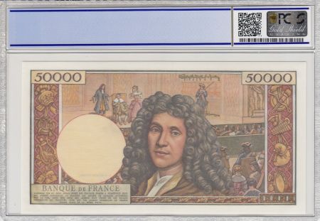 France 50000 Francs Molière - Epreuve - Neuf - PCGS 65 OPQ