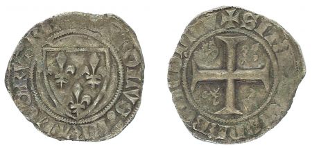 France Blanc Guénar, Charles VI - ND (1380-1422) - Saint Quentin Point 17e