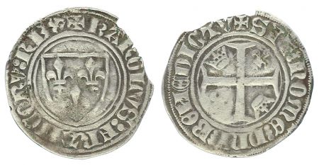 France Blanc Guénar, Charles VI - ND (1380-1422)