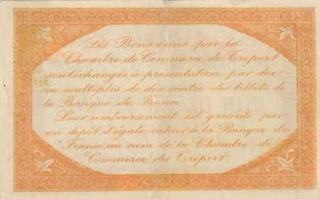 France Bon de 1 franc - Chambre de commerce du tréport  - Dép.76- Série B