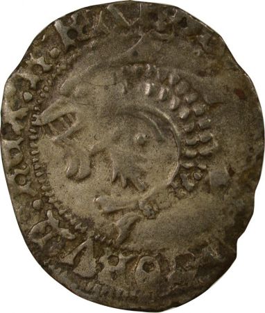 France BRETAGNE, CHARLES VIII - LIARD 1492 / 1498 R RENNES