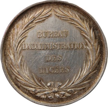 France BUREAU D\'ADMINISTRATION DES LYCÉES - JETON ARGENT poinçon Abeille (1860-1879)