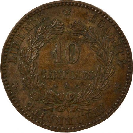 France Cérès - 10 Centimes 1871 A Paris