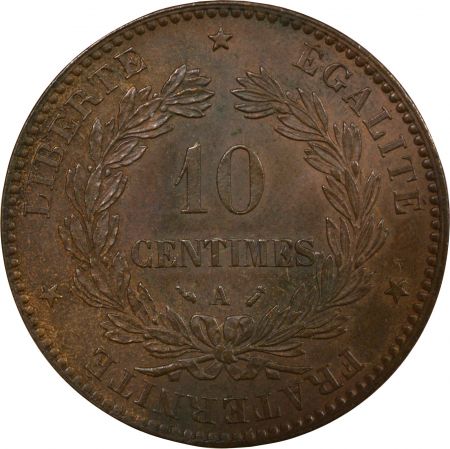 France CERES - 10 CENTIMES 1893 A PARIS