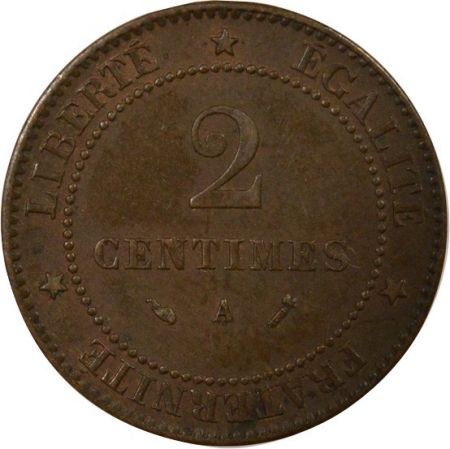 France Cérès - 2 Centimes 1888 A Paris