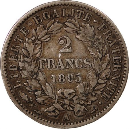 France CERES - 2 FRANCS - 1895, A PARIS