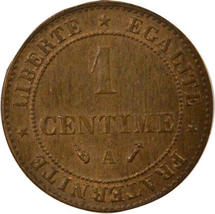 France Cérès - Centime 1892 A Paris