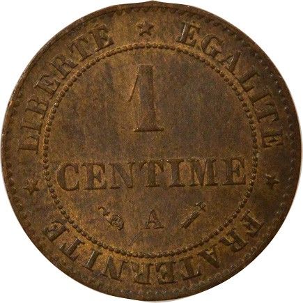 France Cérès - Centime 1894 A Paris