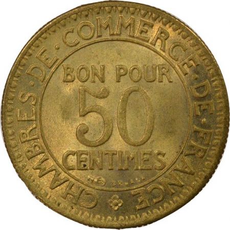 France Chambre De Commerce - 50 Centimes 1922