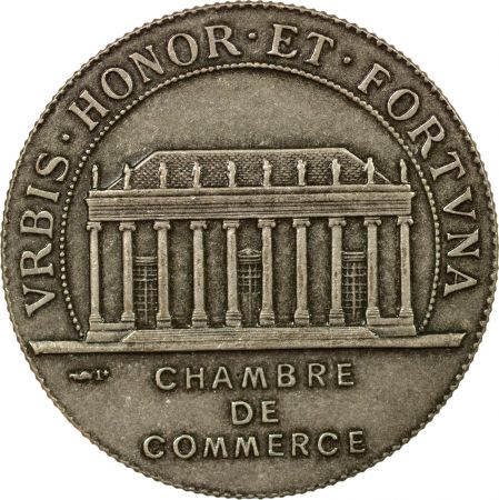 France CHAMBRE DE COMMERCE DE NANTES, JETON ARGENT
