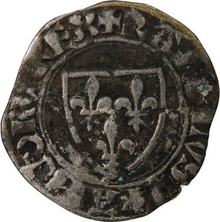 France CHARLES VI - BLANC GUENAR, 2e EMISSION 1389 / 1405, ROMANS