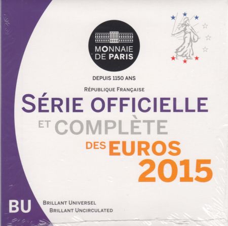 France Coffret BU 2018 - 8 pièces euros Monnaie de Paris