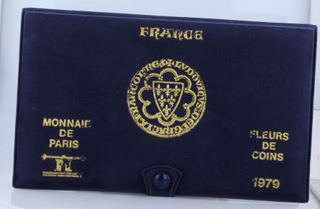 France Coffret FDC 1979 - 10 pièces- Monnaie de Paris