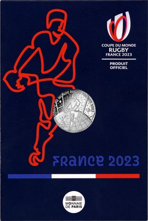 France Coupe du Monde de Rugby 2023 - 10 Euros Argent 2023