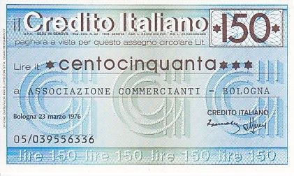 France Credito Italiano - 1976