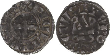 France Denier Tournois, Philippe II (1180-1223) - 1er ex
